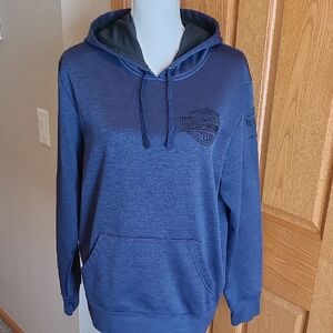 Harley-Davidson Medium Hoodie Blue Black